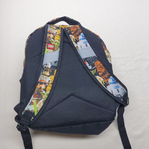 LEGO Star Wars Backpack 17″ x 12″ x 5″ Minifig Print School Travel Bag - Picture 2 of 7